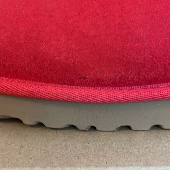 UGG Classic Ultra Mini Red Women Size 6 - Picture 14 of 15